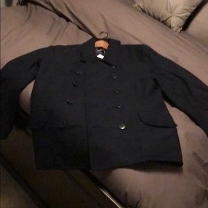 J. Crew Navy Pea Coat NWT